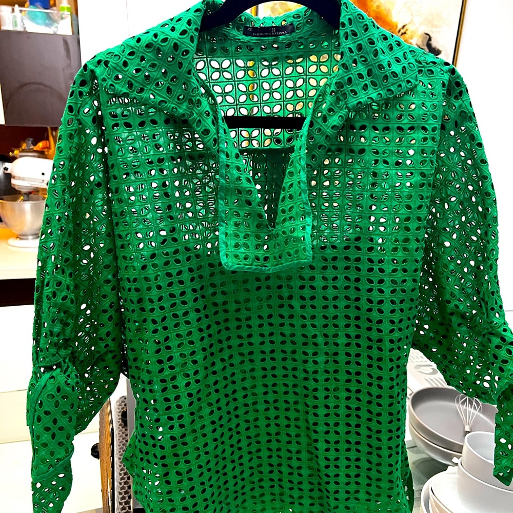 Carolina Herrera blouse
Almost new